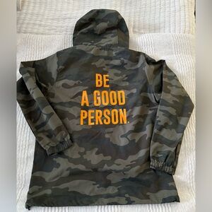 Be A Good Person‎ Anorak Camouflage Jacket Unisex S
